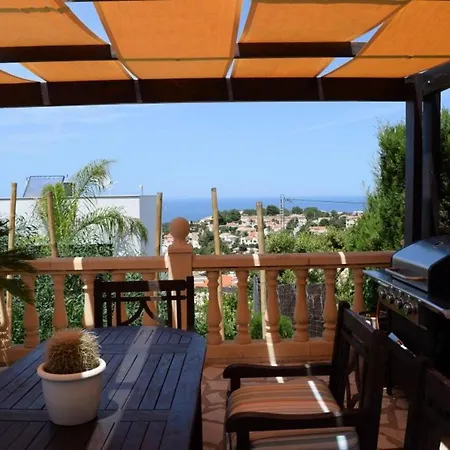 With 4 Bedrooms In Denia, With Wonderful Sea View, Private Pool, Furnis... 아파트 데니아